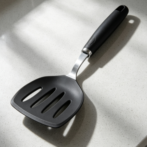Household High-Temperature Resistant Nylon Scraper, Non-Stick Pan-Frying Spatula, Long Handle